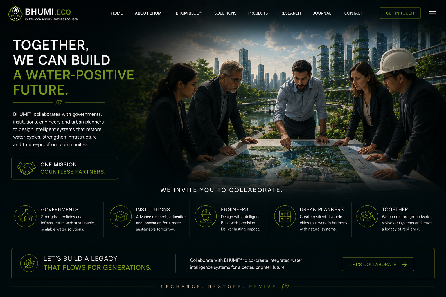 Together — Building a Water-Positive Future